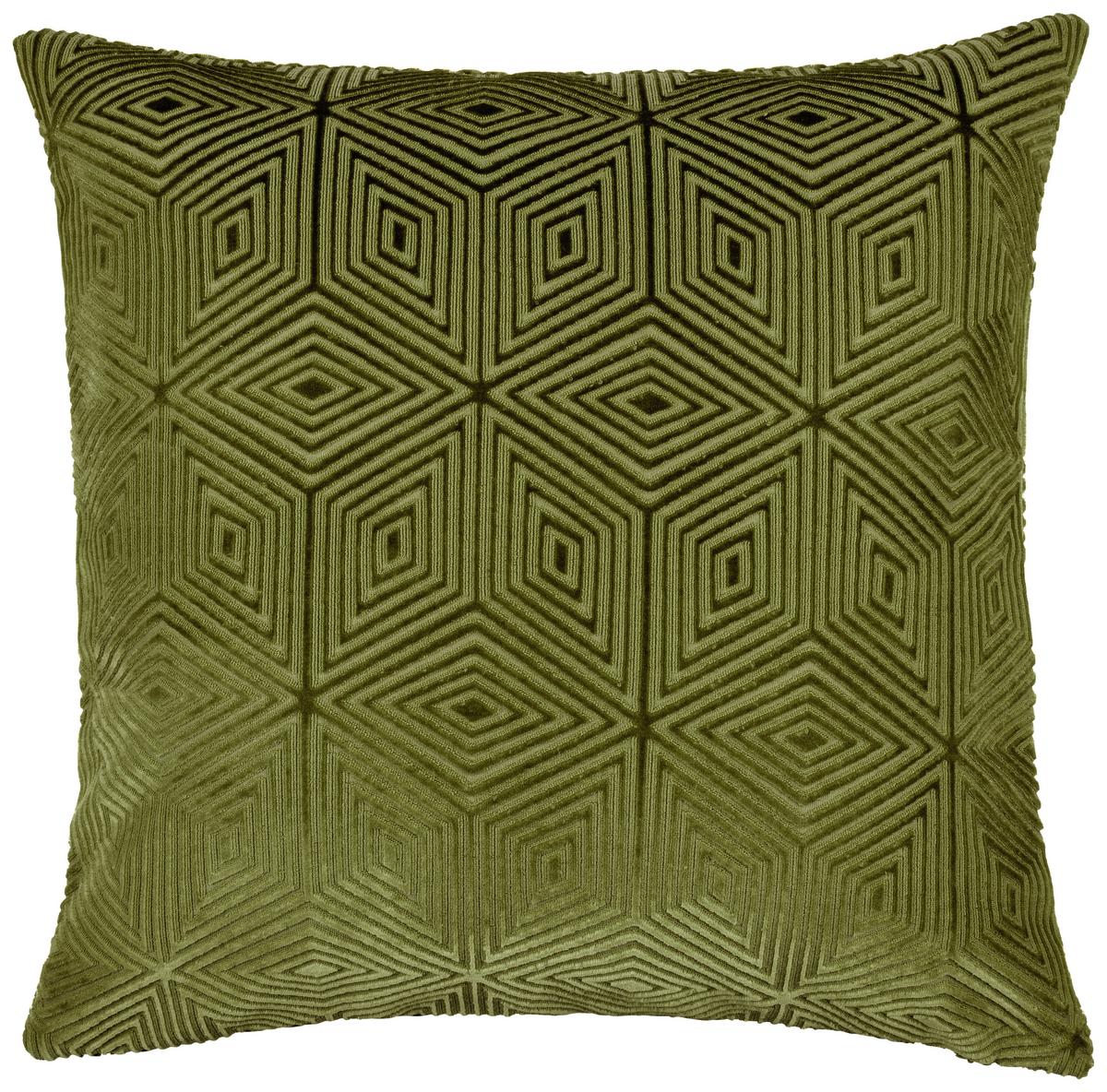 Kissenhülle Rania Salbeigrün ca. 40x40cm - Salbeigrün, Textil (40/40cm)