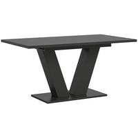 Raztegljiva Miza Marlon V 150 Az, Temno Siva - siva, Trend, leseni material (150-190/90/75cm)
