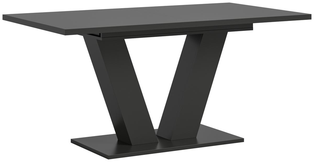 Raztegljiva Miza Marlon V 150 Az, Temno Siva - siva, Trend, leseni material (150-190/90/75cm)