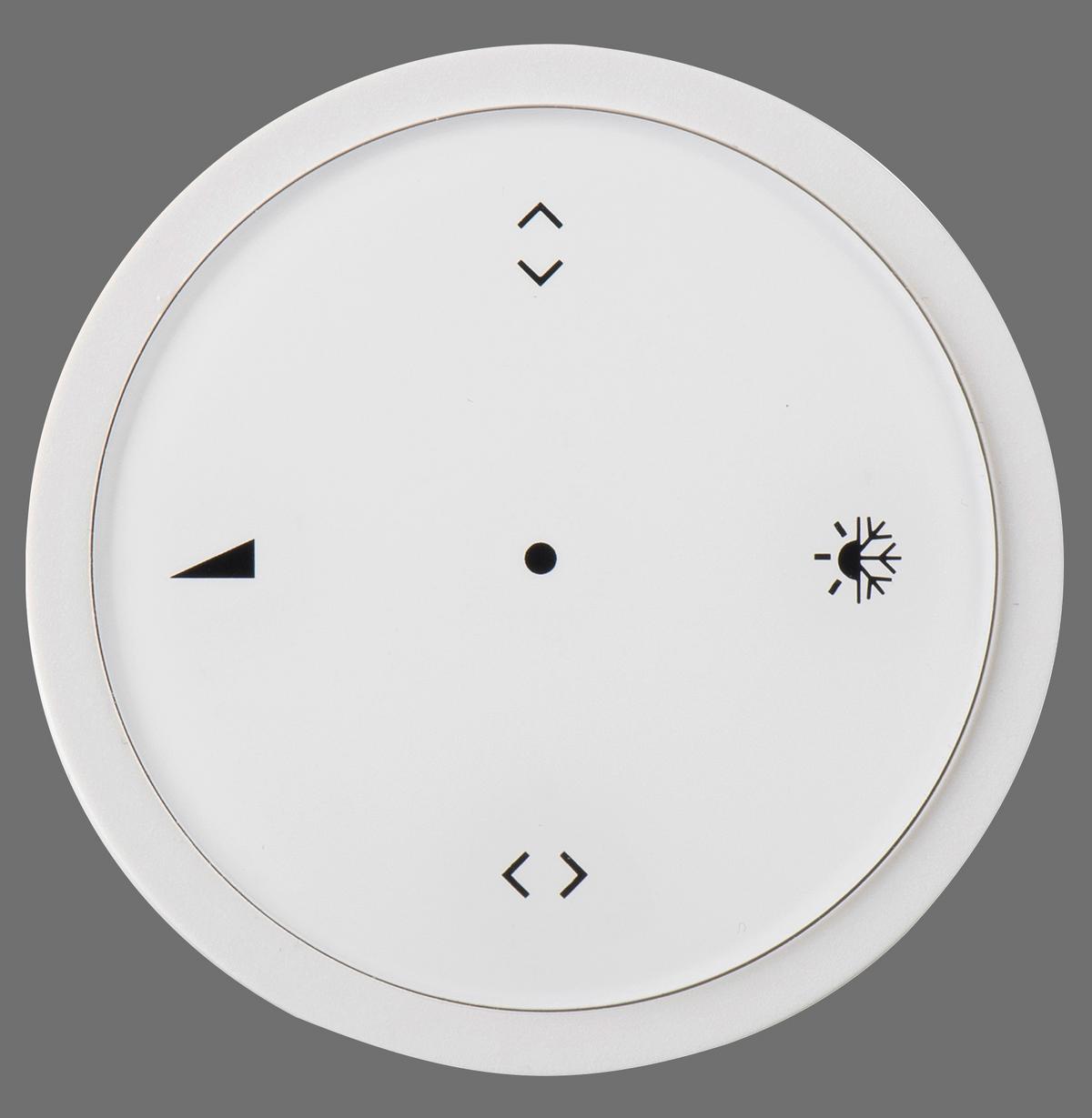 PILOT ZDALENGO STEROWANIA E0040105 PURE MOTO-RISE - biały, Basics, tworzywo sztuczne (5,5/5,5/1,8cm) - Paul Neuhaus