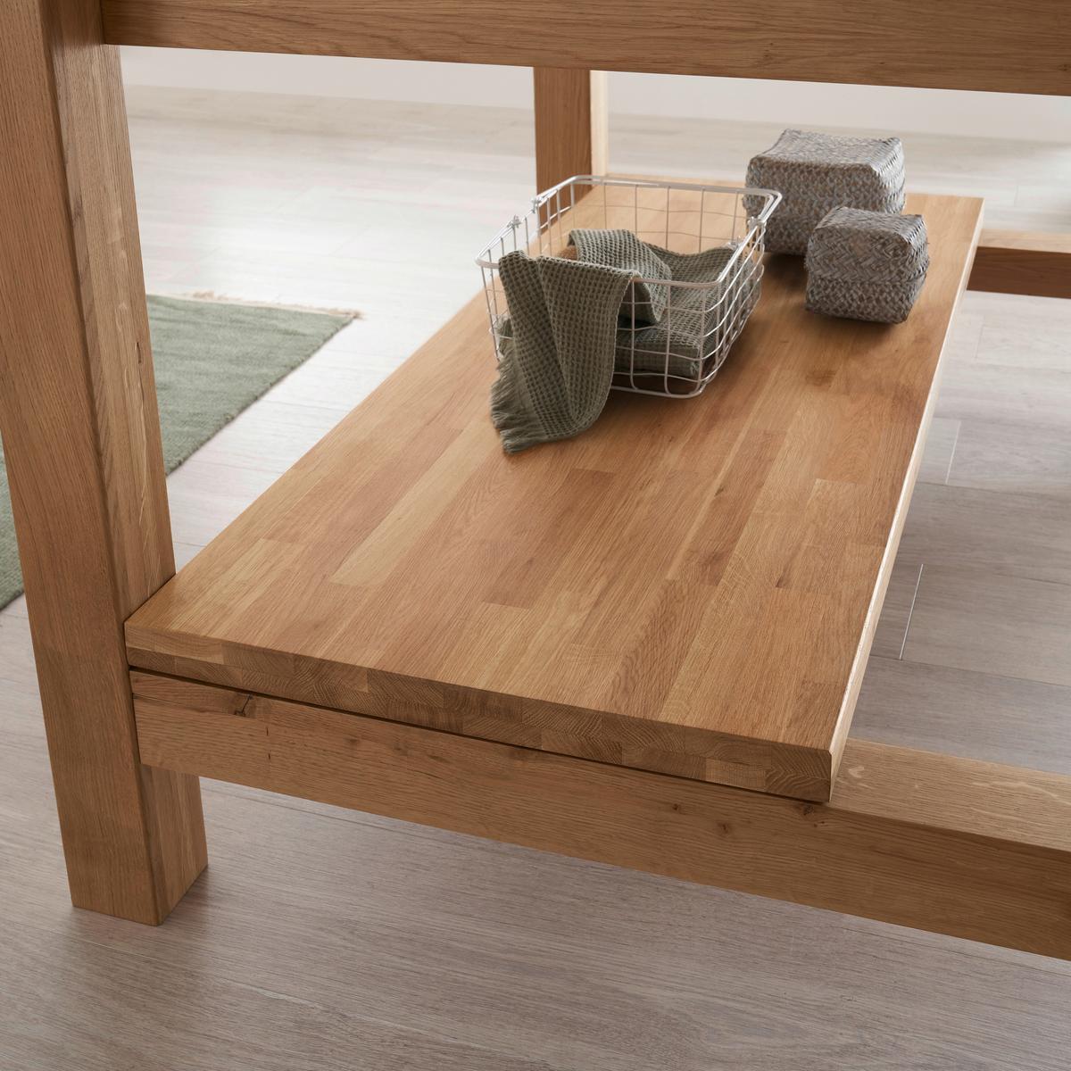 Kücheninsel Ponza I 122 o. Geräte Eiche - Eichefarben, Basics, Holz (120/91/90cm) - P & B