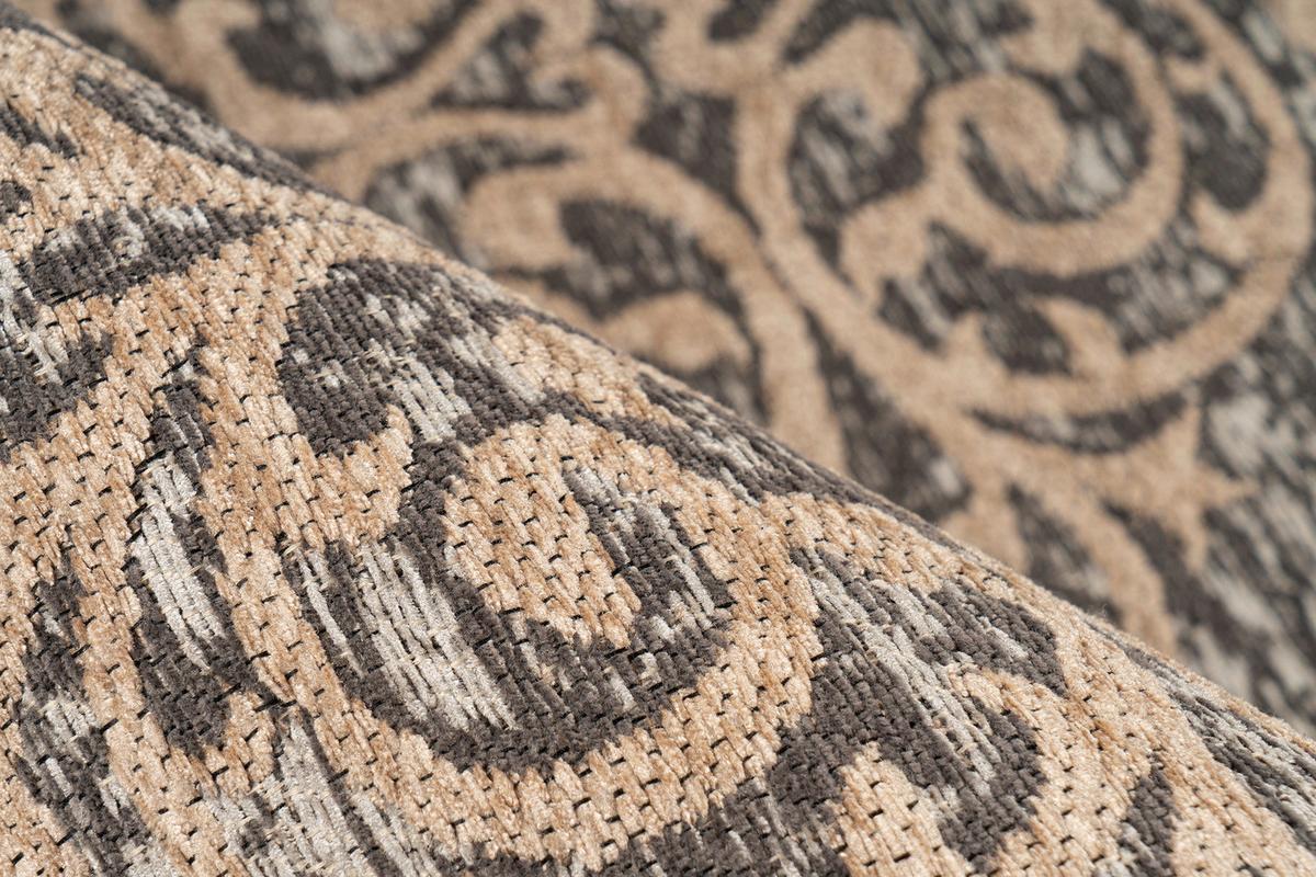 Flachwebeteppich Davio 100 - Beige, Konventionell, Textil (160/230cm) - Kayoom