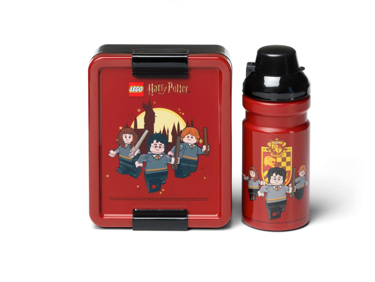 Lunchbox Lego - Gryffindor - sötétvörös, Konventionell, műanyag (20/17/7cm) - Lego