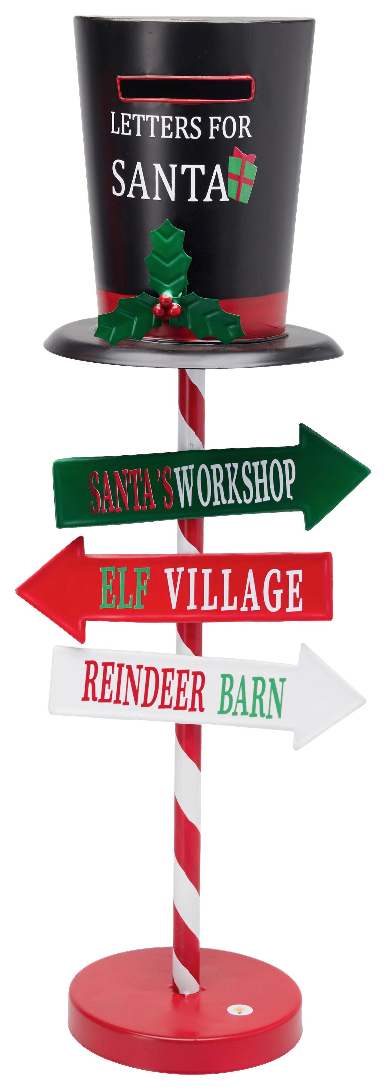 Briefkasten LETTER - Multicolor, Metall (20,5/61/25cm)