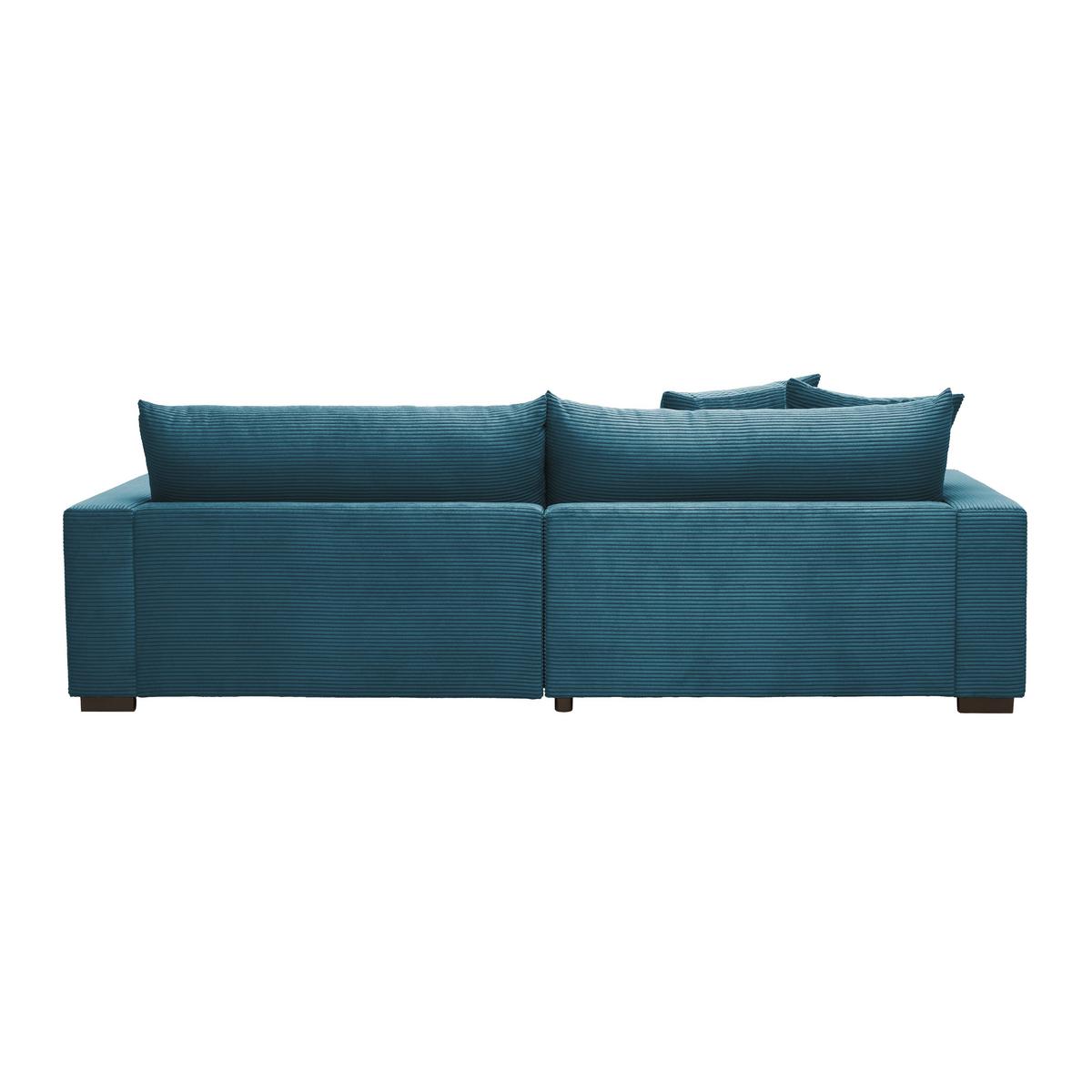 Wohnlandschaft Pedro-3S.REC in Petrol - Petrol, Modern, Textil (180/265cm) - Mömax