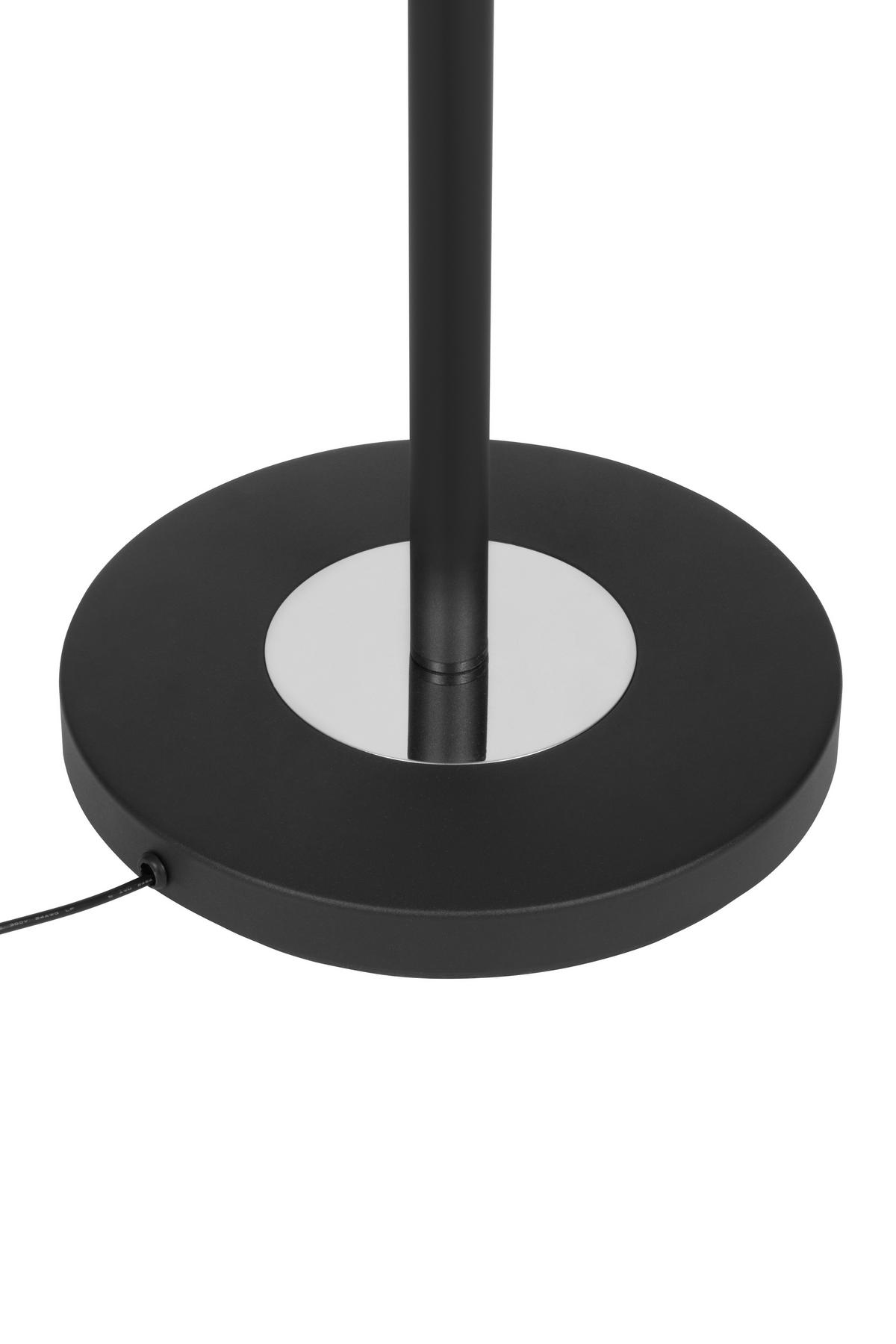 LAMPA LED OŚWIETLAJĄCA SUFIT WORTHING *SBN* - czarny/biały, Design, tworzywo sztuczne/metal (28/180cm) - Novel