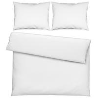 Bettwäsche Iris XXL Weiß ca. 200x220cm - Weiß, MODERN, Textil (200/220cm) - Modern Living