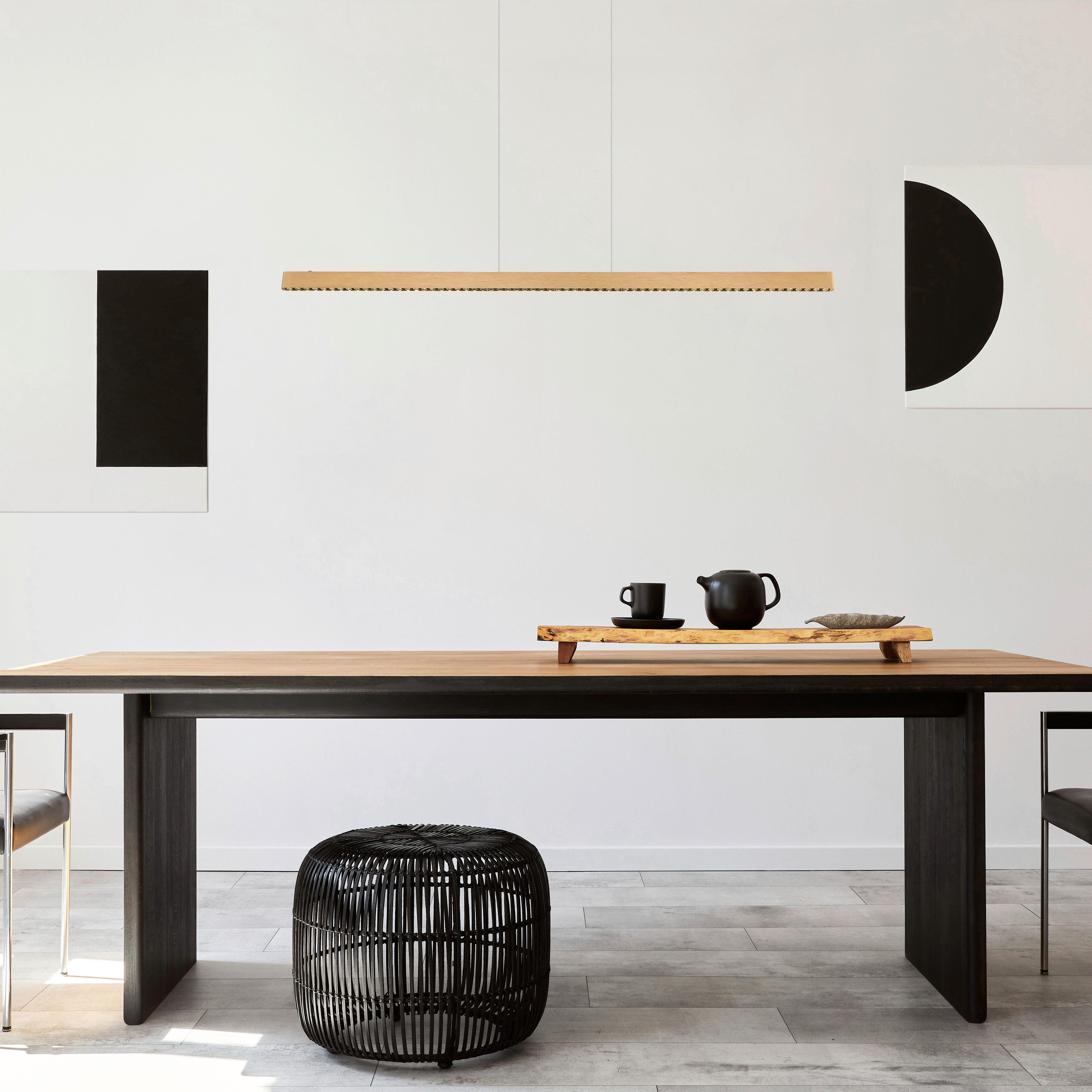LED-Hängeleuchte Dentsy Kupferfarben max. 43 Watt - Schwarz/Kupferfarben, KONVENTIONELL, Metall (120/4/120cm) - Globo