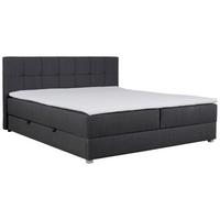 Box Krevet Winner - srebrne boje/antracit, Moderno, tekstil (180/200cm) - Modern Living