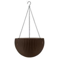 Felfüggeszthető Kaspó Hanging Sphere - barna, műanyag (35/35/22cm) - Keter