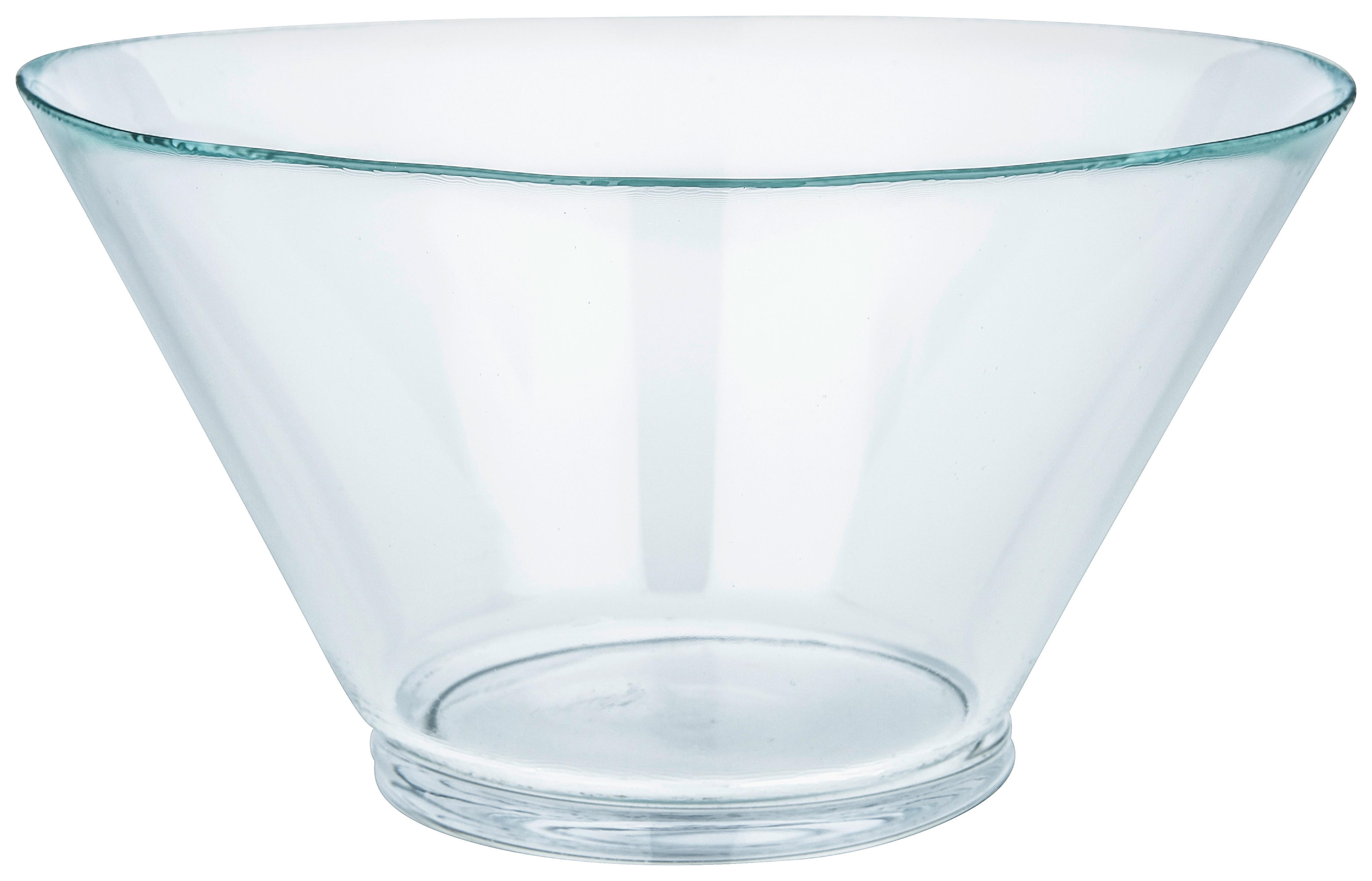 Činija Za Salatu Katarina - prozirna, staklo (25,5/13,0cm) - Modern Living