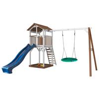 Spielhaus Axi Beach Tower - Blau/Braun, KONVENTIONELL, Holz (356,6/241,9/349cm) - Ambia Garden