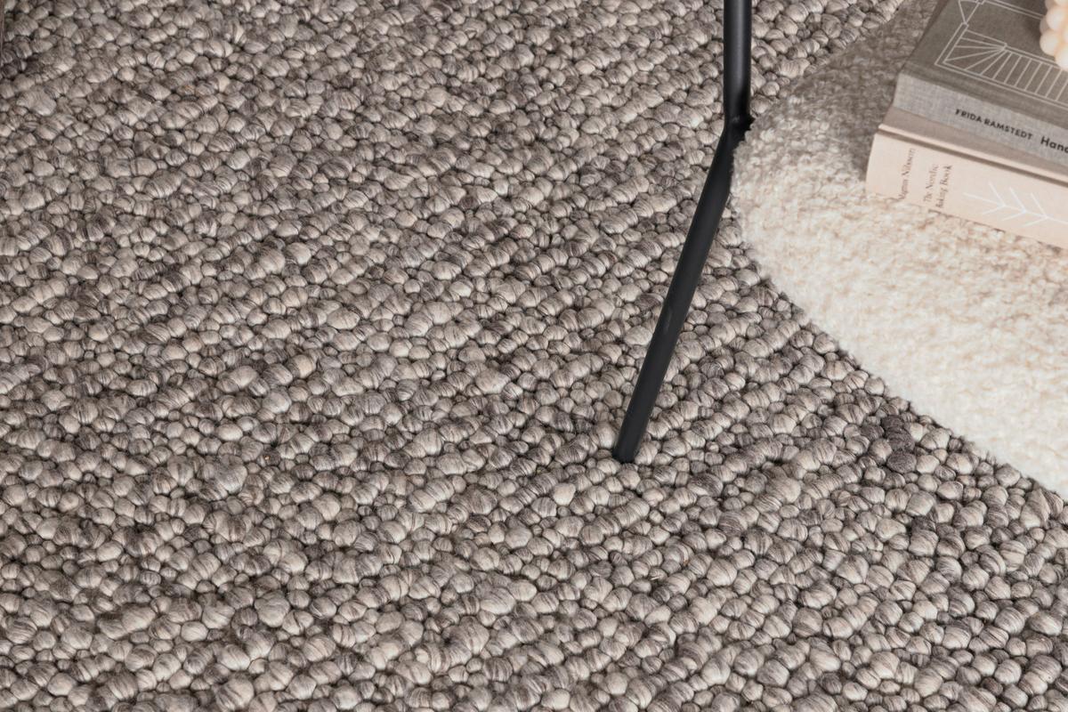 HOCHFLORTEPPICH JAJRU - Hellgrau, LIFESTYLE, Textil (250/350cm) - P & B