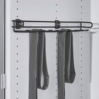 Krawattenhalter "UNIT" in Anthrazit - Anthrazit, Modern, Metall (7,8/6/46,2cm) - Based