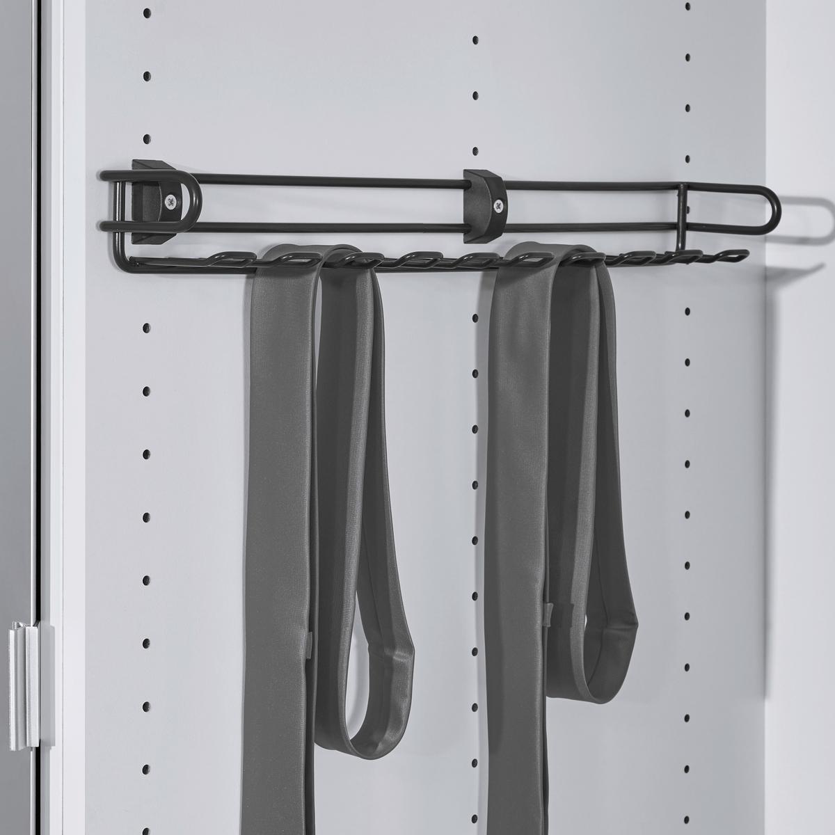 Krawattenhalter "UNIT" in Anthrazit - Anthrazit, Modern, Metall (7,8/6/46,2cm) - Based