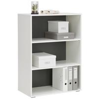 REGAŁ AVANTI - antracytowy/biały, Basics, materiał drewnopochodny/tworzywo sztuczne (75/103,8/40cm) - MID.YOU