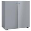 Aktenschrank Vandol Mini ca. 70x70x39 cm Grau - Grau, Basics, Holzwerkstoff (70/74/39cm) - MID.YOU