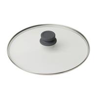 Deckel Basic Ø ca. 30cm - Klar/Silberfarben, Konventionell, Glas/Kunststoff (30cm) - Mömax