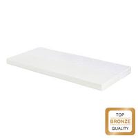 Rollmatratze Falum H2 ca. 90x200cm - Weiß, Textil (90/200cm) - Based