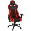Gaming Stol Gamebreaker Sx 04, Črna, Rdeča - rdeča/črna, Moderno, kovina/umetna masa (74/137/66cm) - MID.YOU
