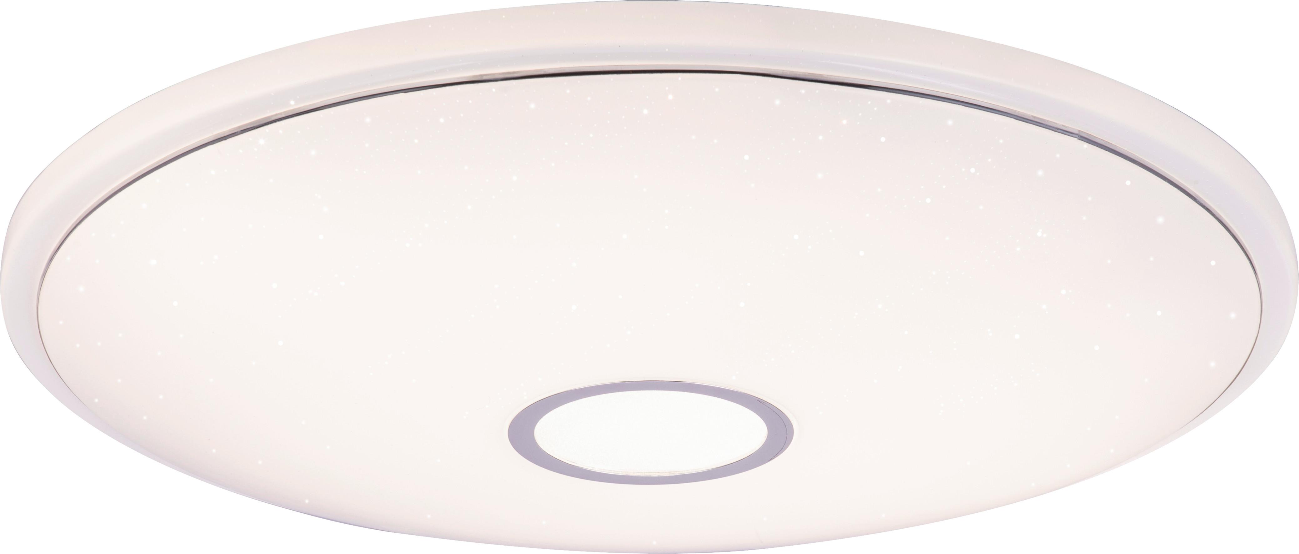 Led Smart Mennyezeti Lámpa Connor 68cm - fehér, műanyag/fém (68/9cm)