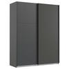 DULAP USI CULISANTE ANDORRA - grafit, Modern, material pe bază de lemn (200/216/65cm) - Modern Living