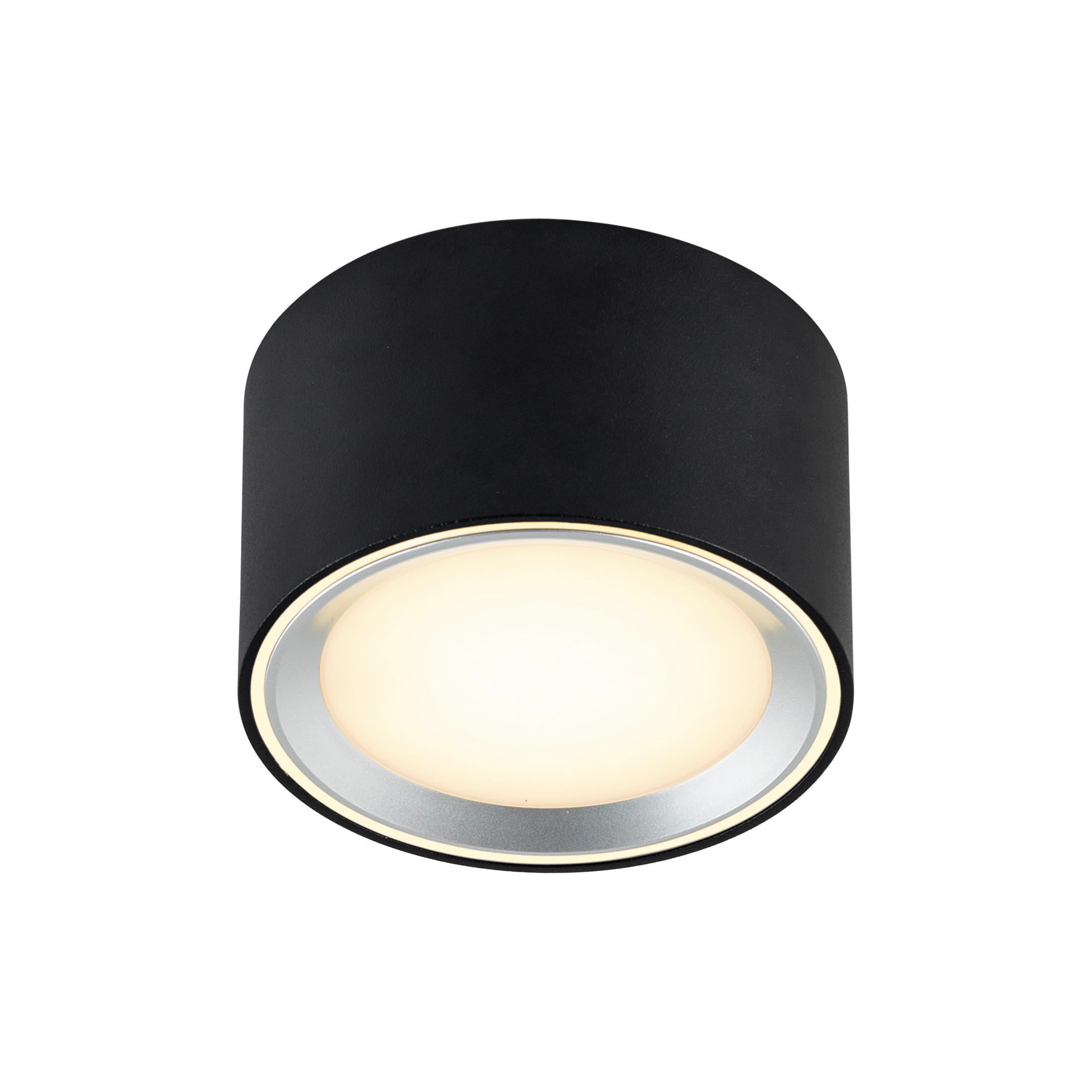 LAMPA/MONTAŻ NA MEBLACH 47540103 FALLON 6 - kolor stalowy/czarny, Konventionell, metal (10/6cm) - Nordlux