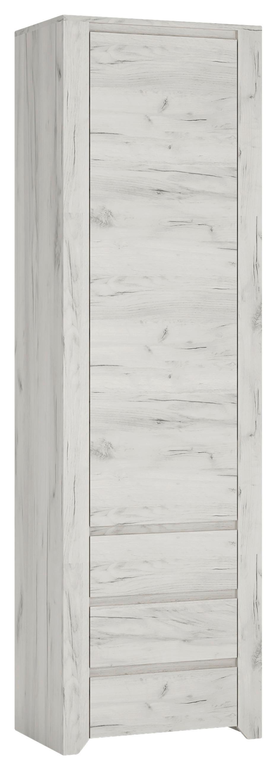 Ormar S Klasičnim Vratima Angel - boje hrasta, Moderno, drvni materijal (56/190,5/40,2cm)