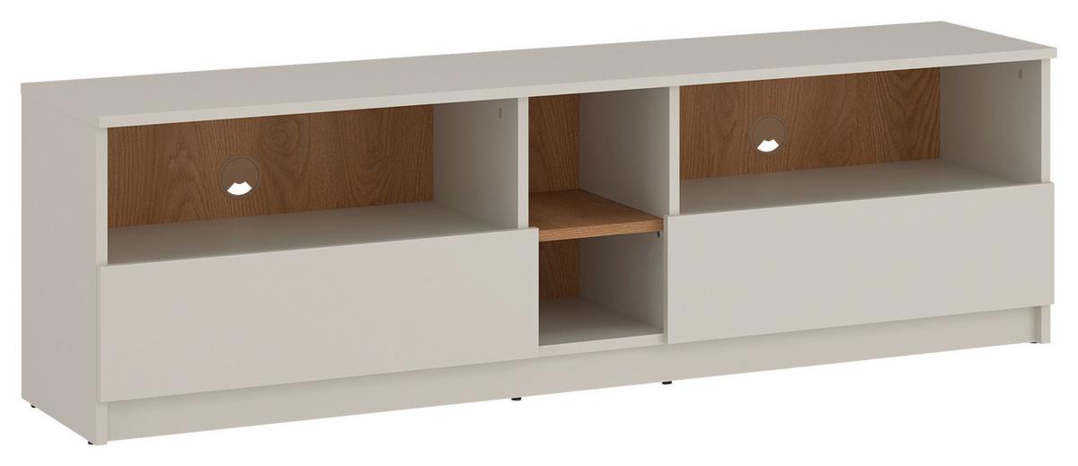Tv Komoda Fano - kašmir/boje hrasta, Moderno, drvni materijal/plastika (150/46,5/40cm) - Modern Living