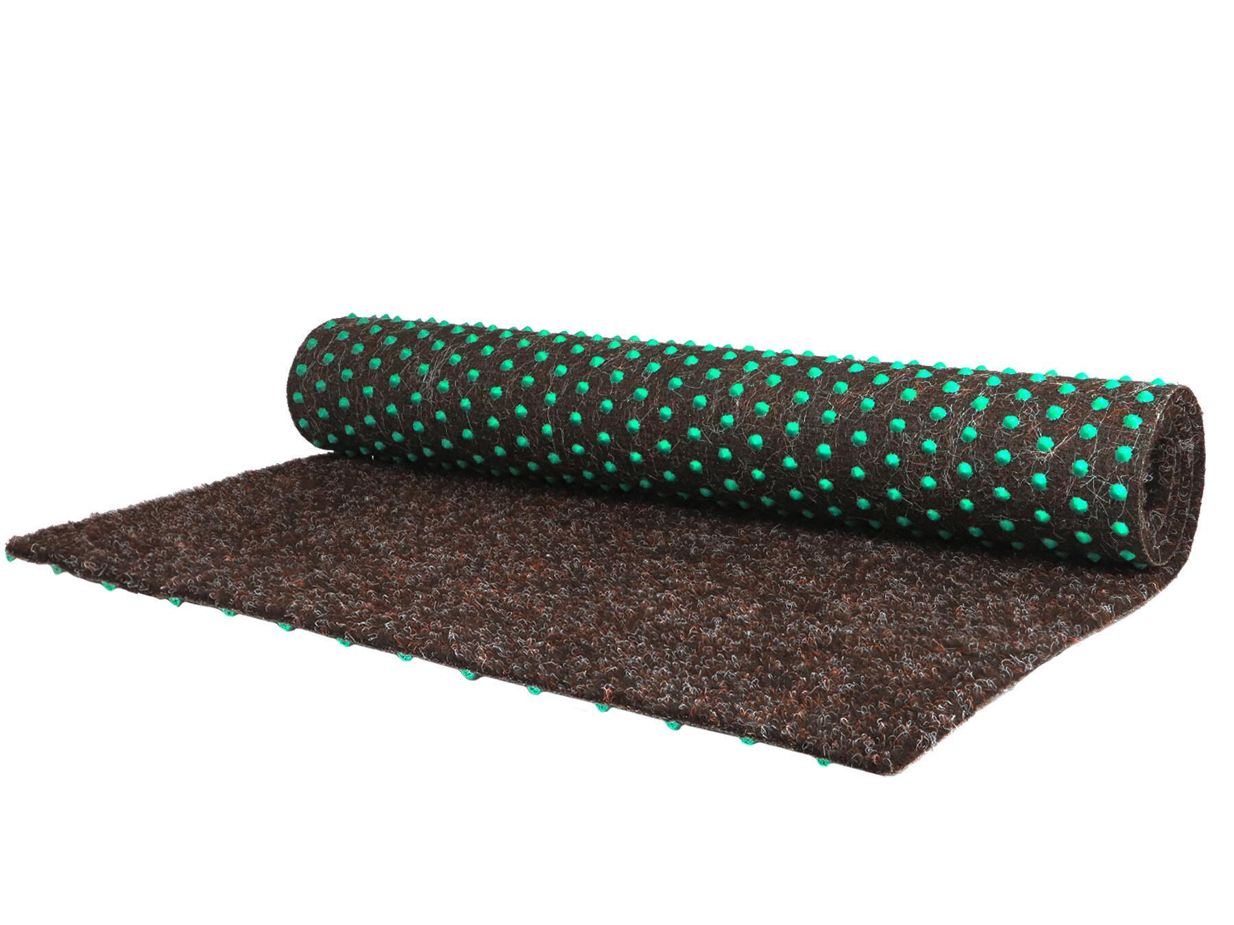 Rasenteppich Georgia Braun ca. 400x850cm - Braun, Basics, Textil (400/850cm)