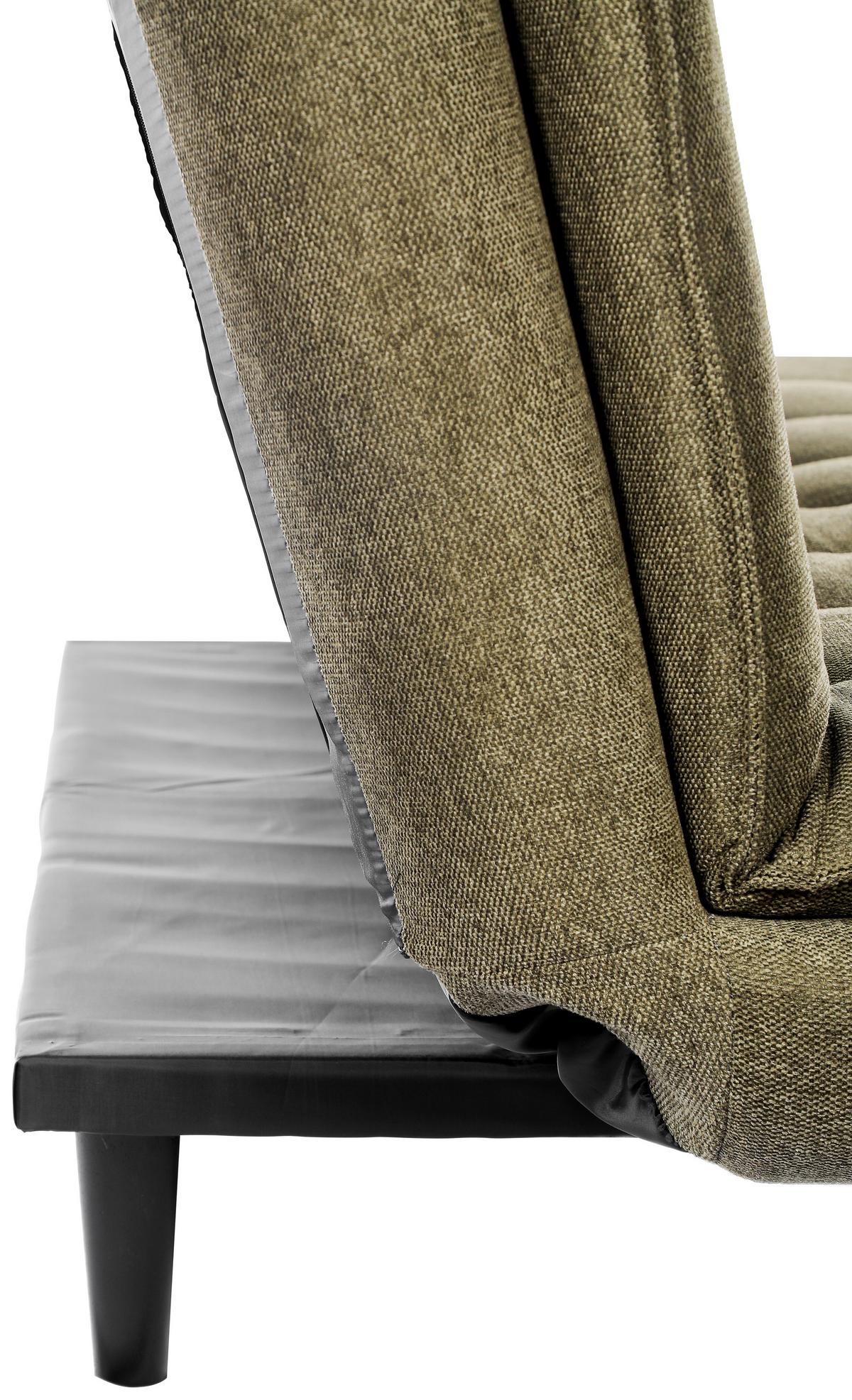 Kanapéágy Sun - zöld, Modern, textil/fa (190/83/93cm) - Mömax