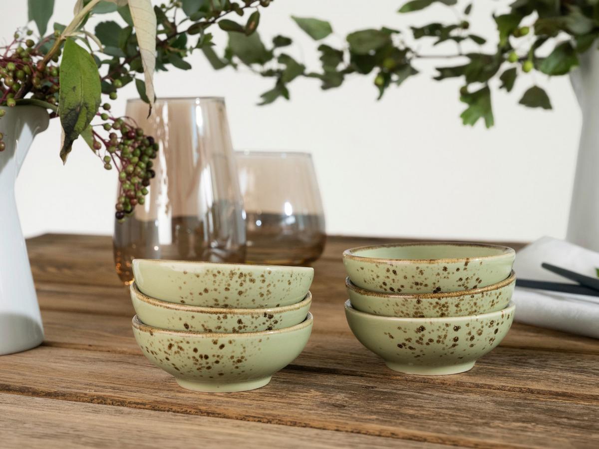 Dipschalenset 22082 Nature Collection - Grün, Trend, Keramik (8cm) - Creatable