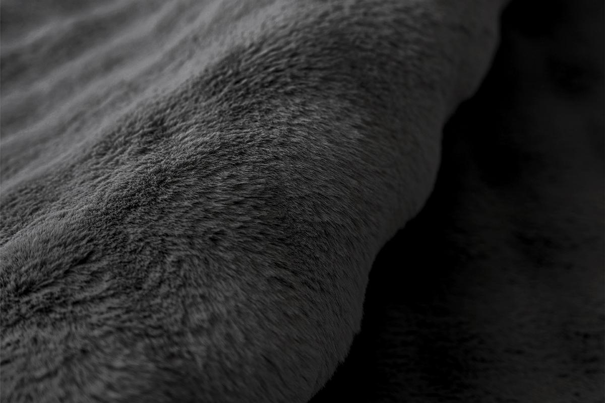 HOCHFLORTEPPICH Hailey 125 Schwarz 200 x 290 - Schwarz, Basics, Textil (200/290cm) - Kayoom