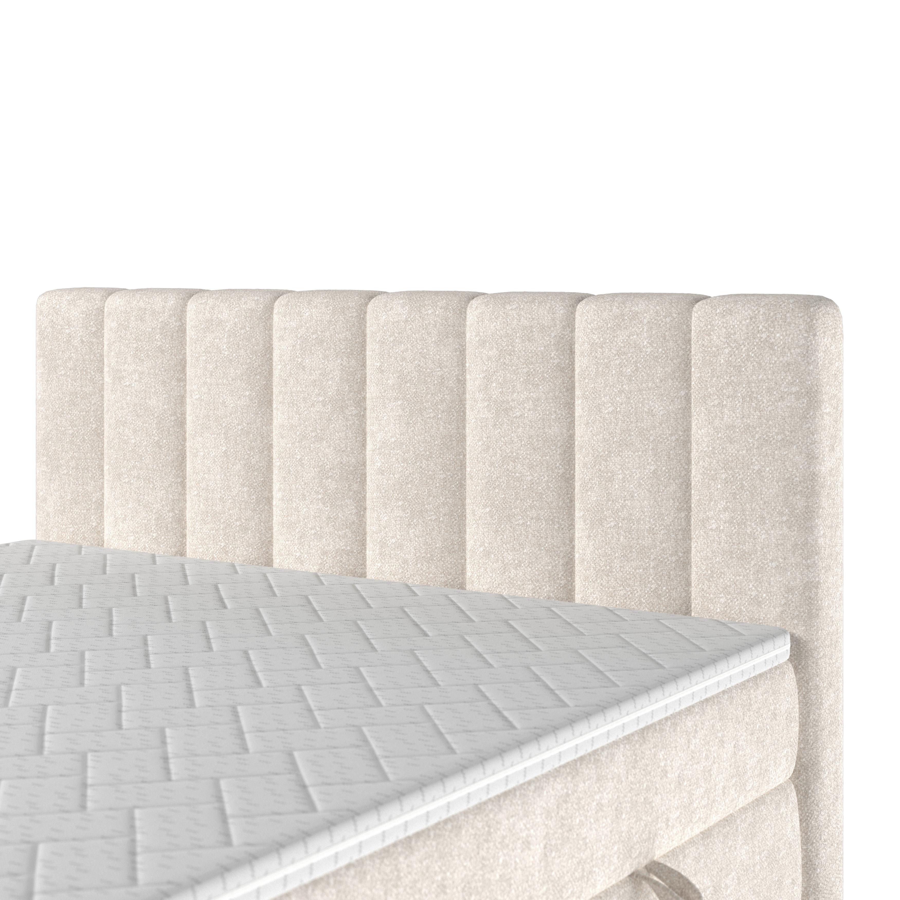 BOXSÄNG MALA - svart/cremefärgad, Modern, trämaterial/trä (180/200cm) - Bessagi Home