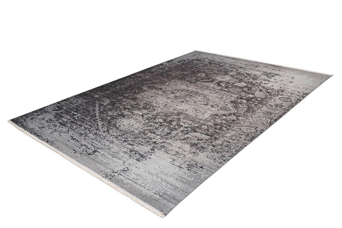 WEBTEPPICH BAROQUE 800 ANTHRAZIT 120X170 - Anthrazit, Basics, Textil (120/170cm) - Kayoom