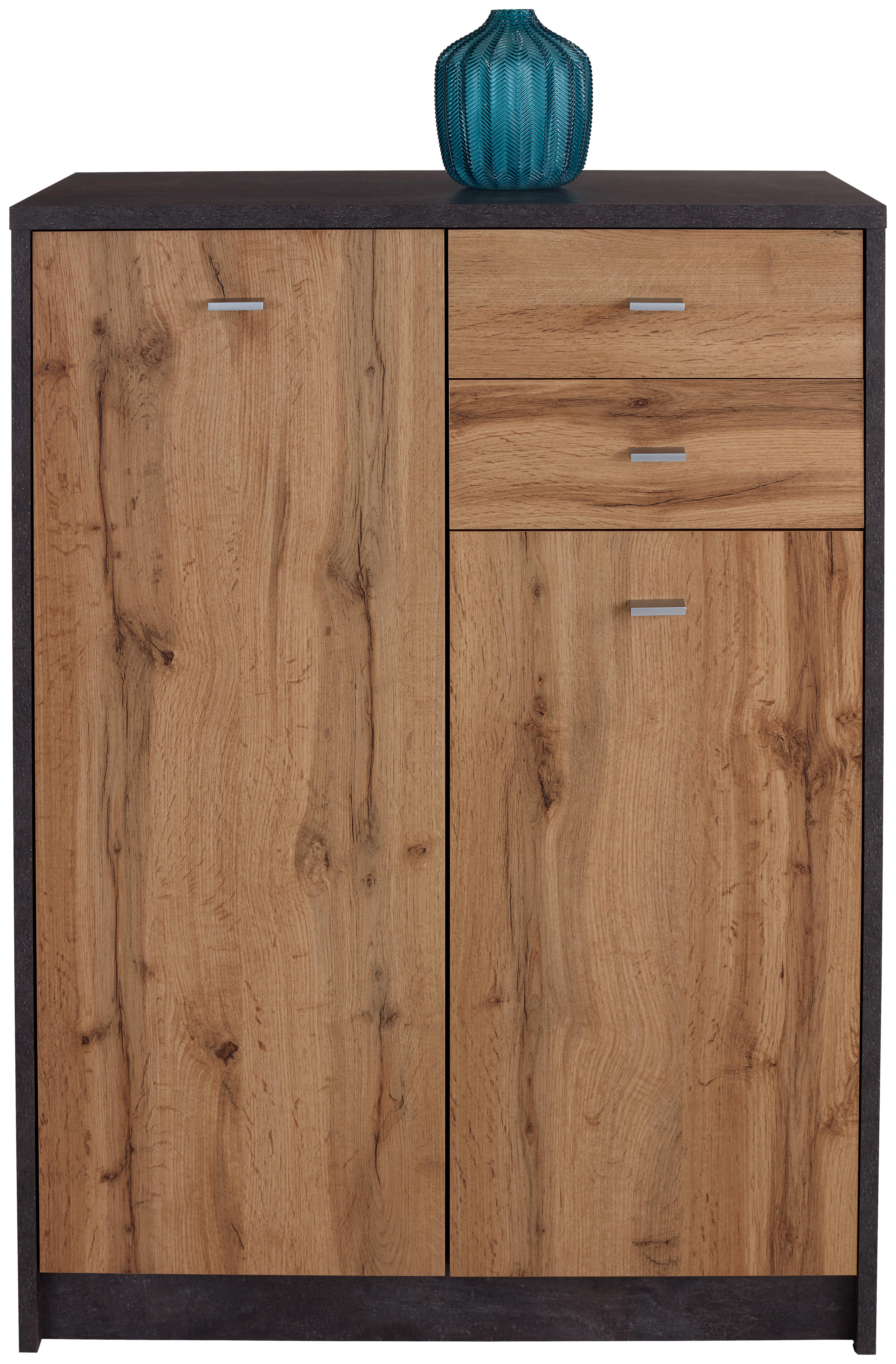 Komoda 4-You Yuk07 - boje hrasta, Moderno, drvni materijal (74/111,4/34,6cm) - Modern Living