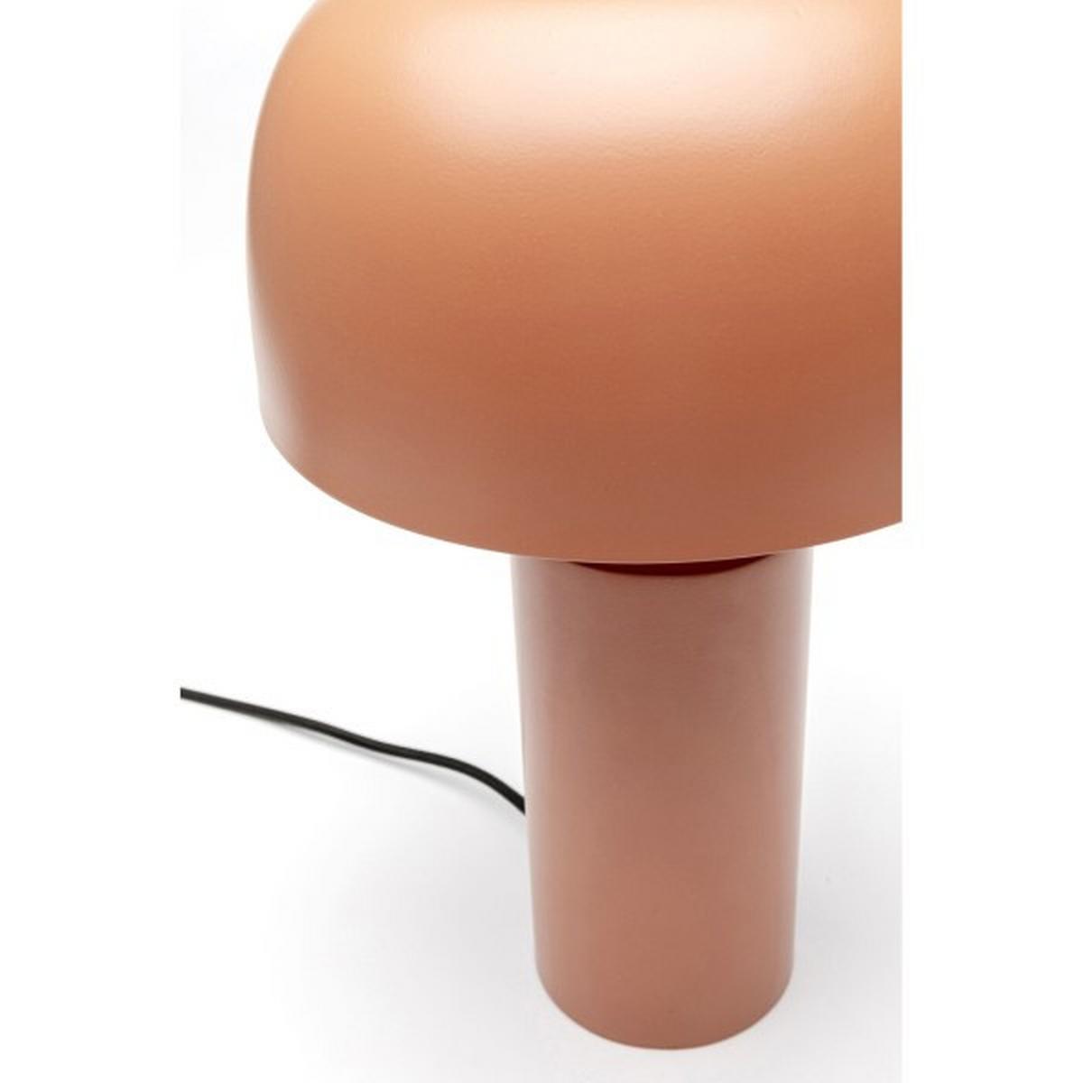 LAMPA STOŁOWA LOUNGY KARE DESIGN - kolor złoty/terakota, Design, metal (25/38/25cm) - Kare-Design