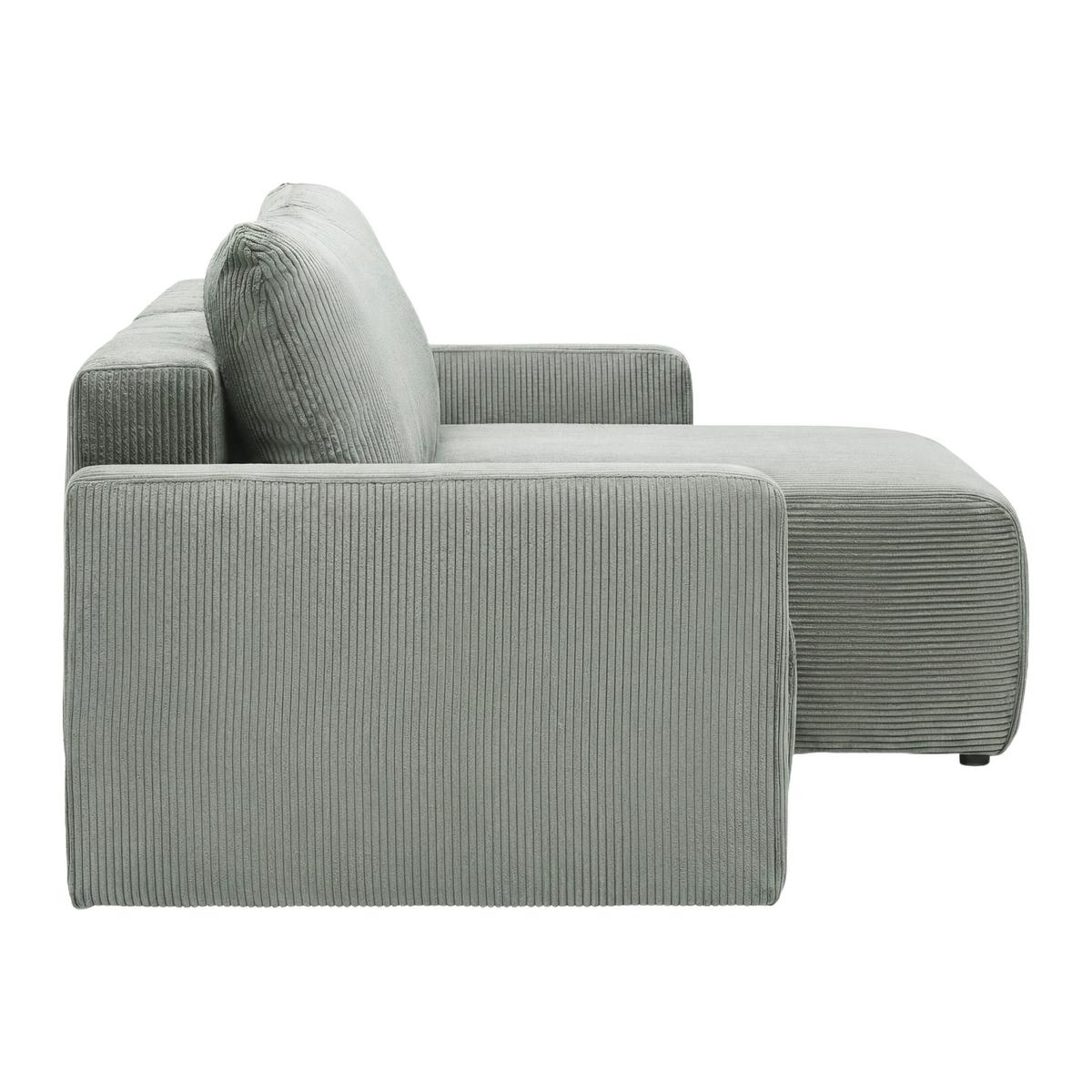 Coltar DAVE -BEST PRICE - verde salvie, Modern, textil (227/146cm) - Best Price