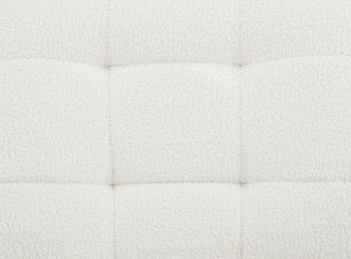 Fotelj Dot, Bela - črna/bela, Basics, kovina/tekstil (81/86/83cm) - Livetastic