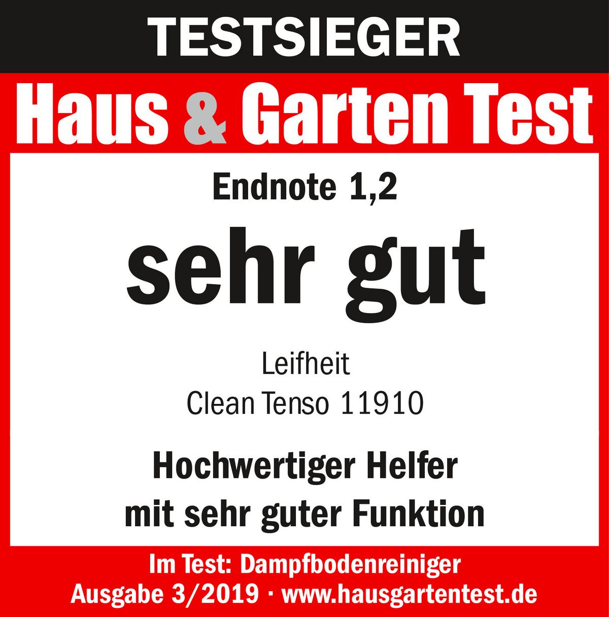 OCZYSZCZACZ PAROWY 11910 - biały, Basics, tworzywo sztuczne (27,6/26,5/67cm) - Leifheit