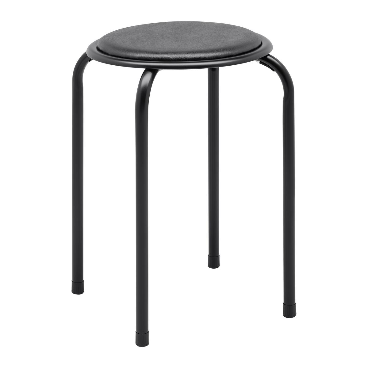 Zložljiv Stolček Raki I -Sb- - črna, Konvencionalno, kovina/tekstil (30/45/30cm) - Mömax