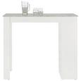 Bar Grau/Weiß - Weiß/Grau, MODERN, Holzwerkstoff (115/103/50cm) Bar Grau/Weiß - Weiß/Grau, MODERN, Holzwerkstoff (115/103/50cm)