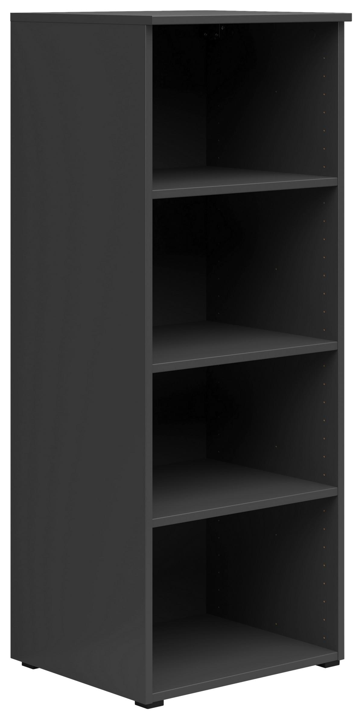 Regal Multistauraum Graphitfarben - Anthrazit/Graphitfarben, MODERN, Holzwerkstoff/Kunststoff (45/115/40cm) - Mömax