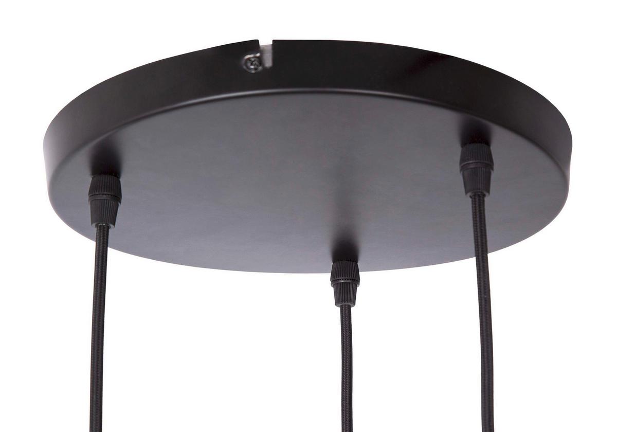 Viseća Svjetiljka Selina - crna, Design, metal (44/150cm) - Globo