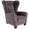 Fotoliu CHANDLER - antracit, Design, textil (95/109/97cm) - Mömax