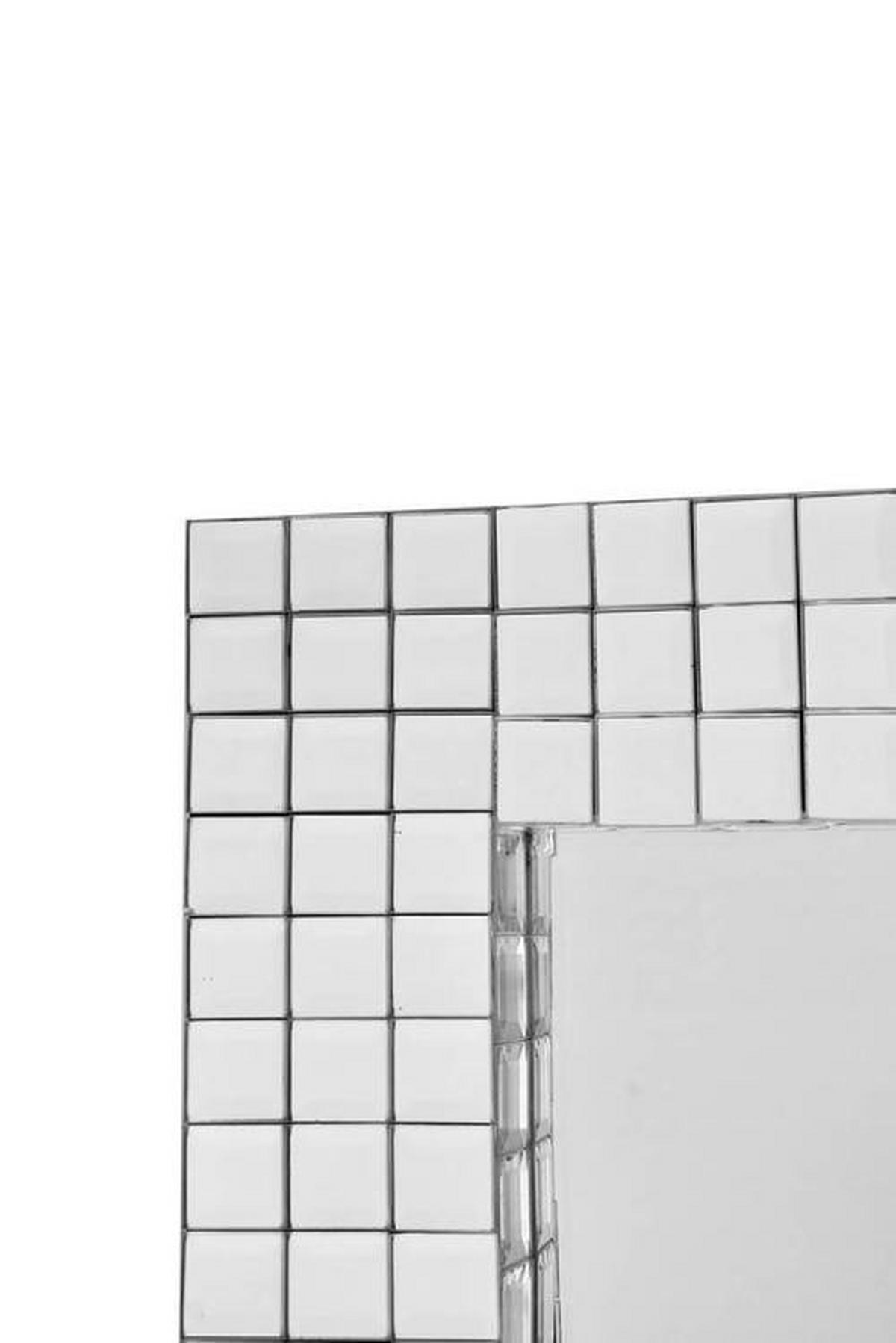 WANDSPIEGEL WKUW5 - Silberfarben, Basics, Glas/Metall (60/90/4cm) - Kayoom