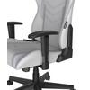 GAMINGSTOL PRINCE - vit/grå, Modern, textil/plast (67/126/67cm) - Dxracer
