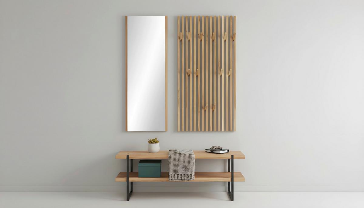 SIEDZISKO DO PRZEDPOKOJU STUDIOLINE - kolor dębowy, Natur, metal/drewno (120/45/40cm) - Linea Natura