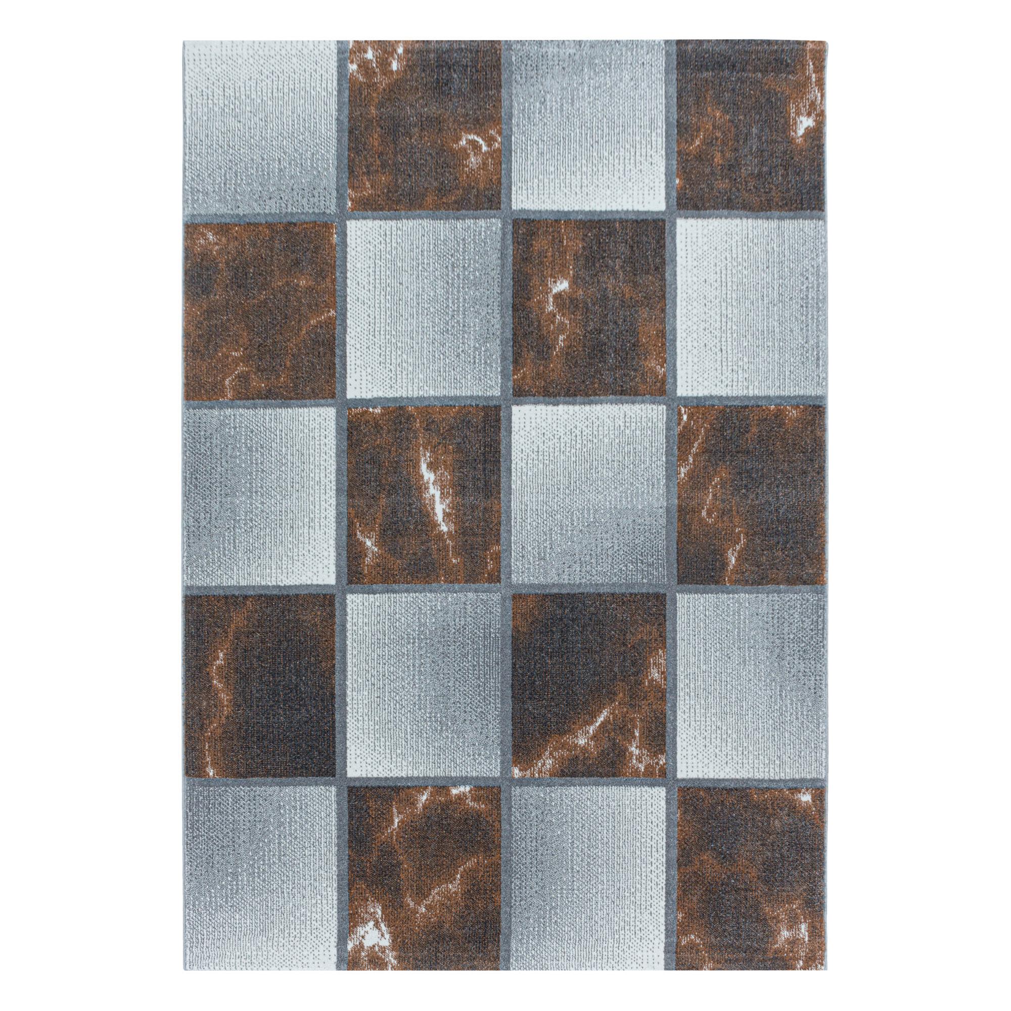Webteppich Ottawa Kupferfarben ca. 80x150cm - Kupferfarben, Design, Textil (80/150cm)