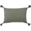 Zierkissen Frieda in Jade ca. 40x60cm - Jadegrün, MODERN, Textil (40/60cm) - Modern Living
